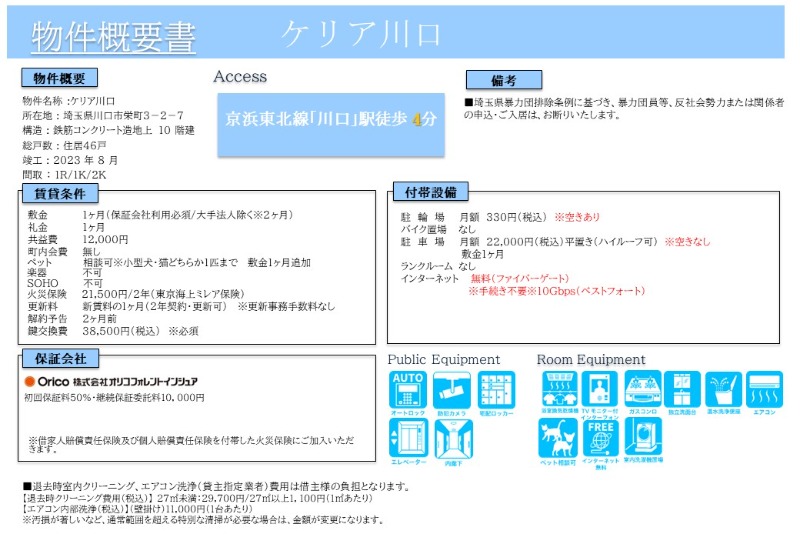 ケリア川口8階 部屋その他