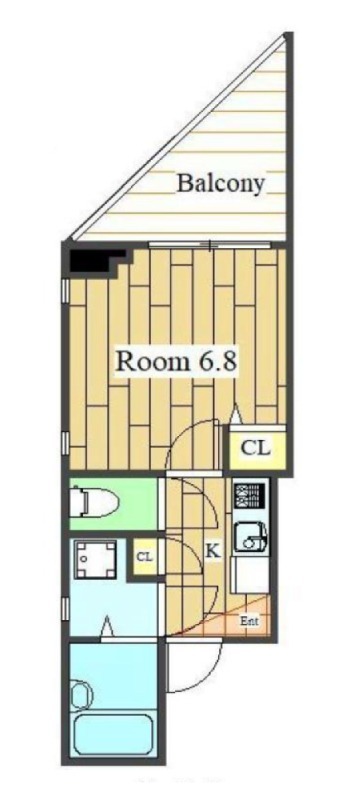 スカイコート早稲田壱番館12階 間取