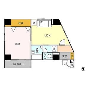 サンクレールコート703号室 間取