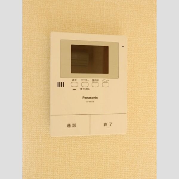 シャトレー　A棟 モニター付きインターホン