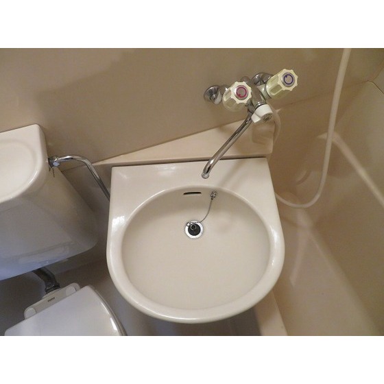 石神井台高野マンション ユニットバス内洗面