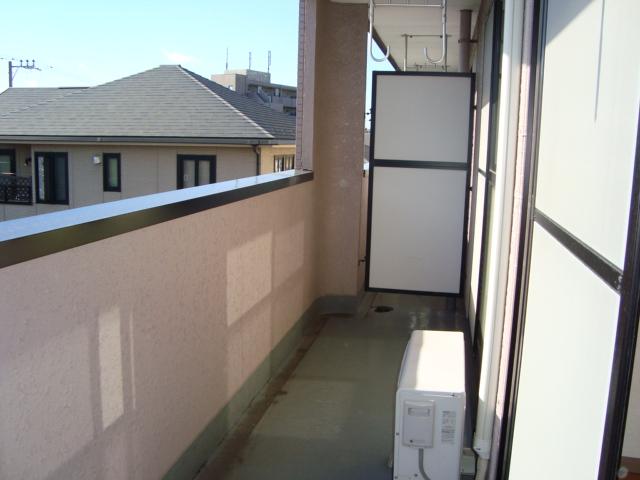 ルミナス青葉203号室 ベランダ