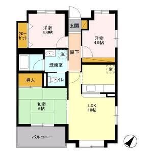 エミネンス№2207号室 間取