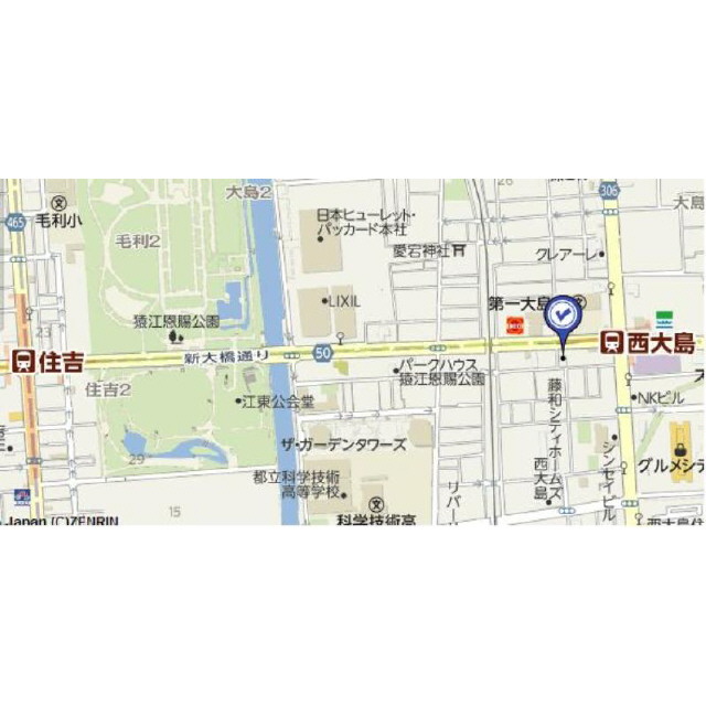 プレール・ドゥーク西大島駅前 外観