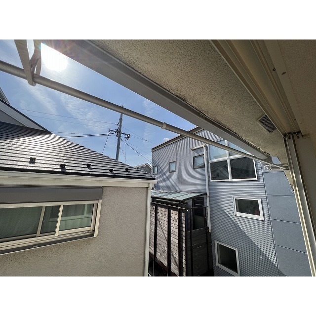 ブラウンコーポ204号室 物干しフックあり