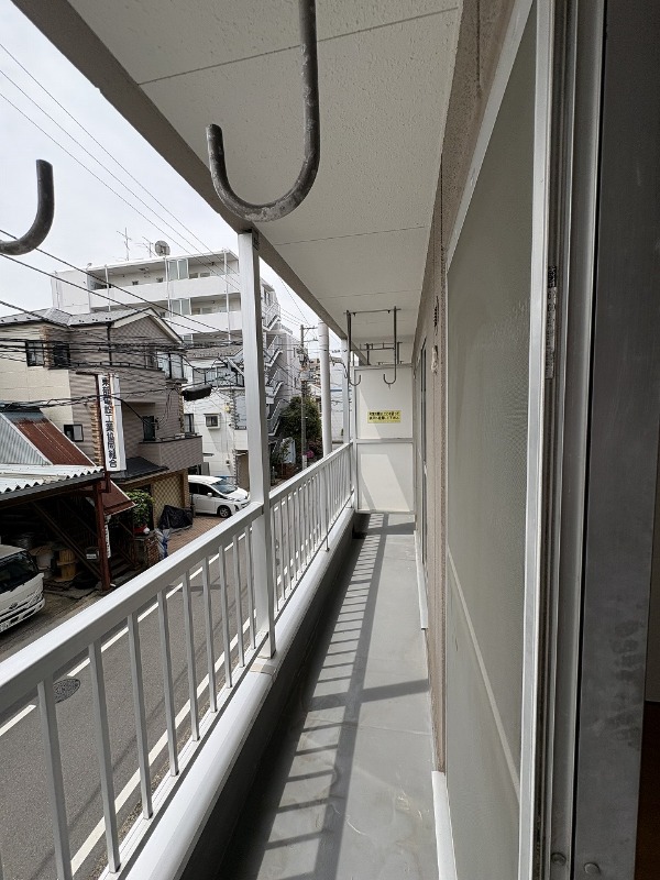 コーポ大野2階 バルコニー