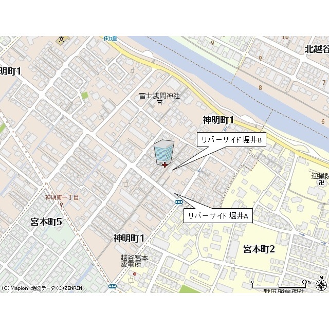リバーサイドC 外観