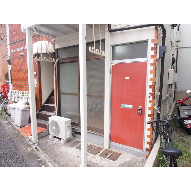 ヴェール･ド･モア102号室 洗濯物は外に干せます