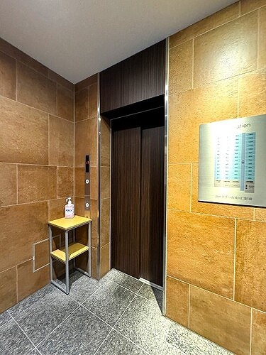 ユードリーム東川口駅前13階 エレベーター　※2024年02月撮影