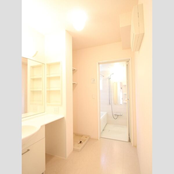 リバーサイドガーデン　B 広々洗面所