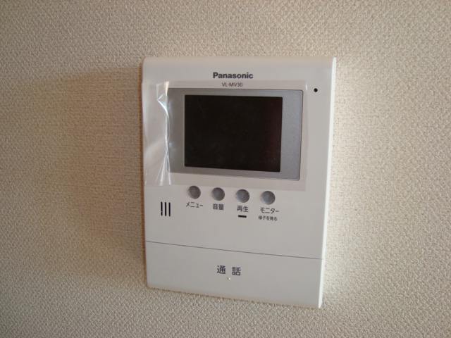 グレイシャス203号室 カメラ付インターホン