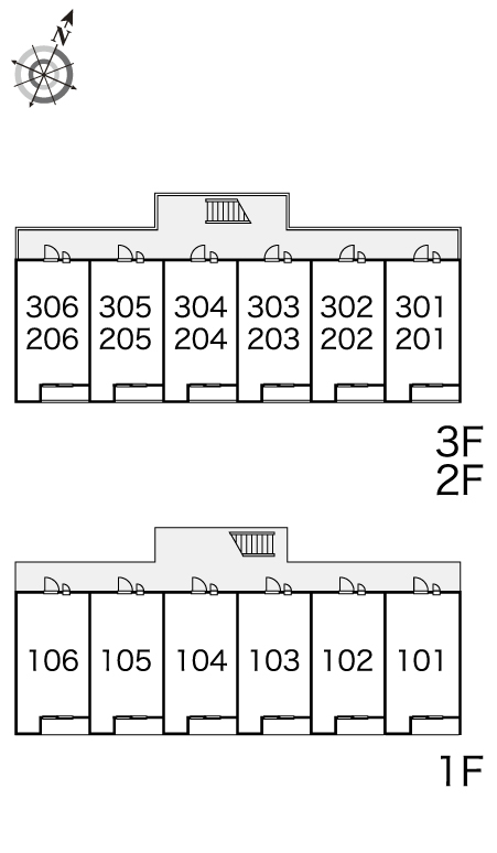 レオパレスミルリーフ203号室 部屋その他