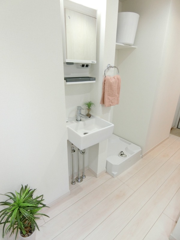 グランクオール朝霞2階 水回りがまとまっているので便利です