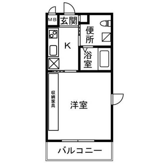 カーサ　ラゴーア301号室 間取