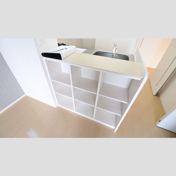 イン・マイ・ライフ103号室 カウンター収納