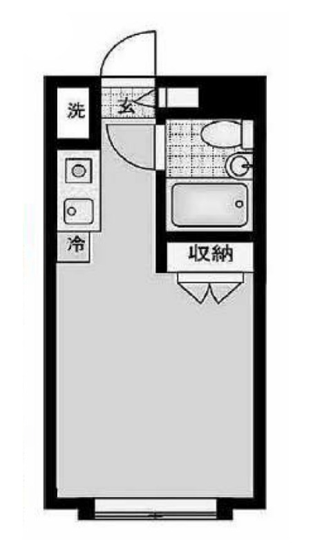 スカイコート矢部3階 間取