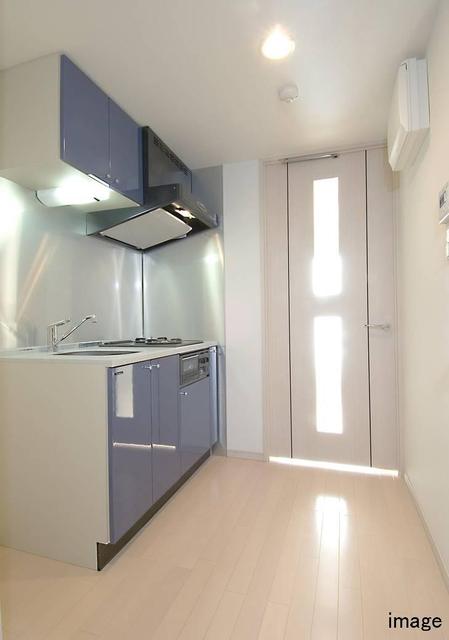 ガーラ大井町ゼームス坂上 2口ガスグリル付システムキッチン