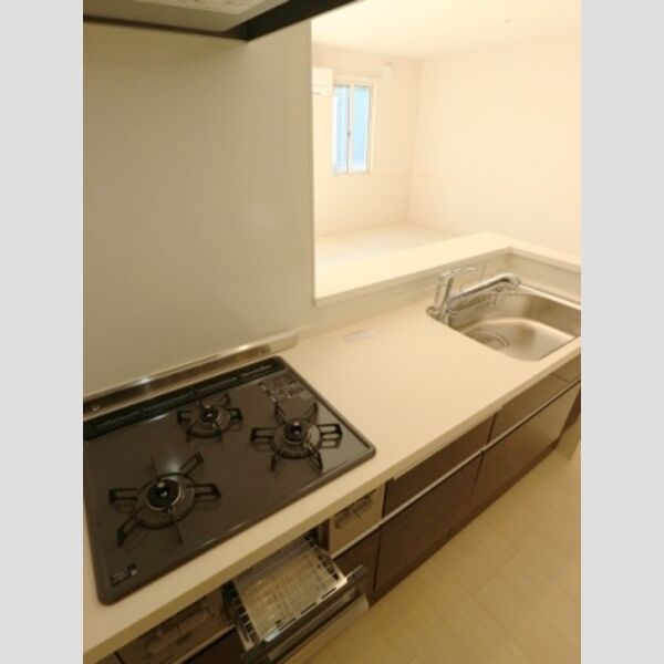 BLESS HOUSE柏西町　B ガスコンロ3口グリル付