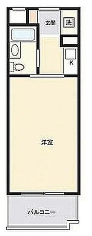 マリオン横浜第四花ノ木5階 間取