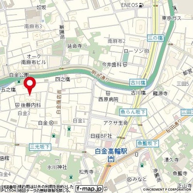 クレッセント白金3階 null