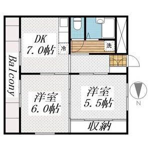 エクセレントひばりが丘B0103号室 間取