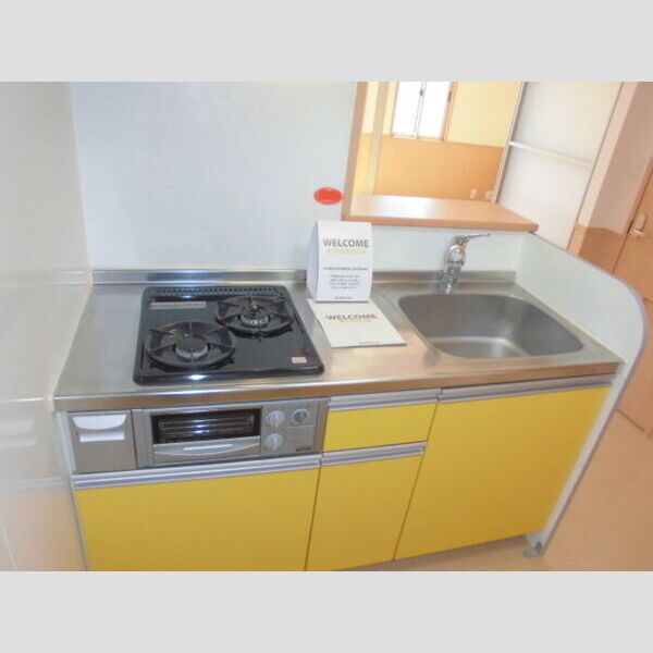 リヴィエール102号室 対面システムキッチン