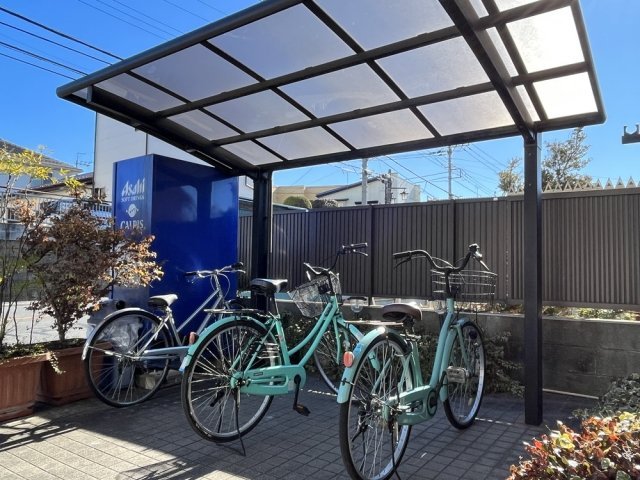 指扇駅前プラザ2階 駐輪場