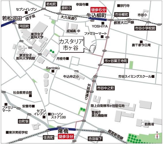 カスタリア市ヶ谷地下1階 null