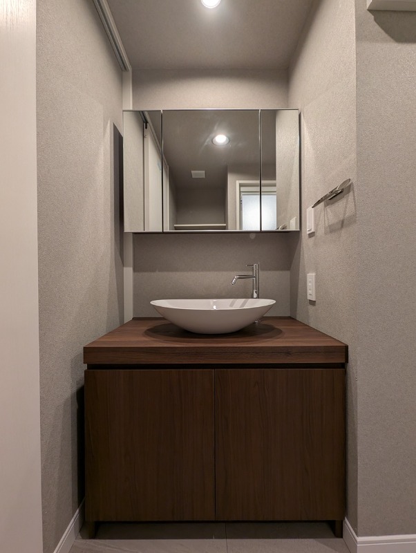 レジディア新川4階 洗面