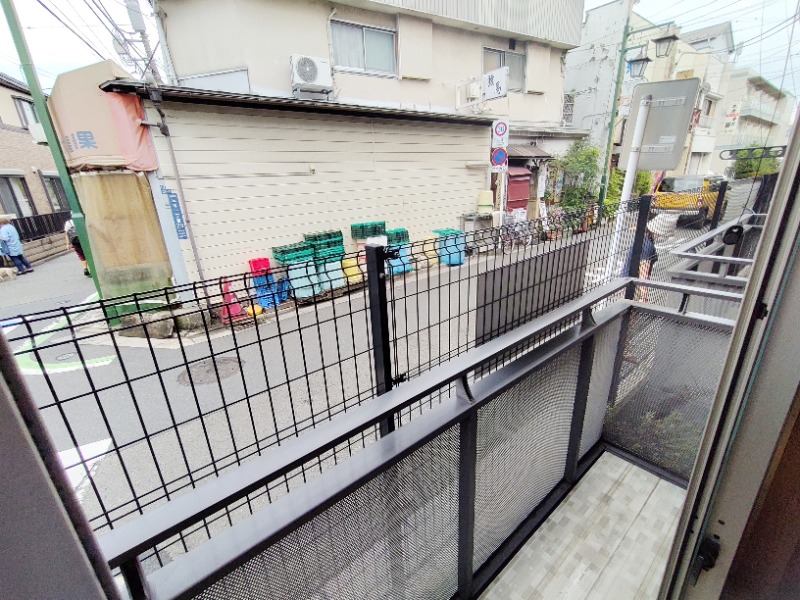 レオン三原 バルコニー