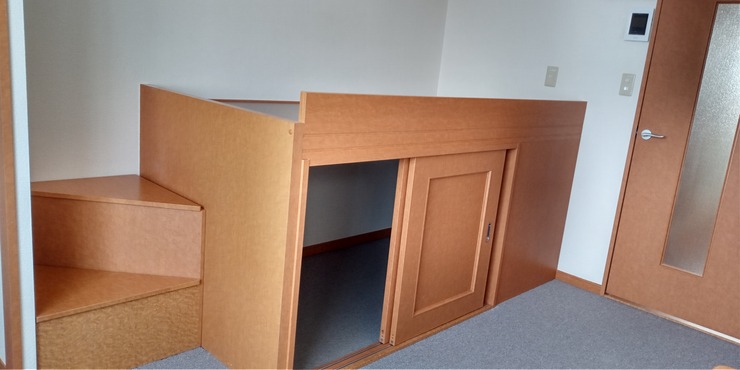 レオパレスＧＯＬＤ　ＬＥＯ　Ⅰ201号室 寝室