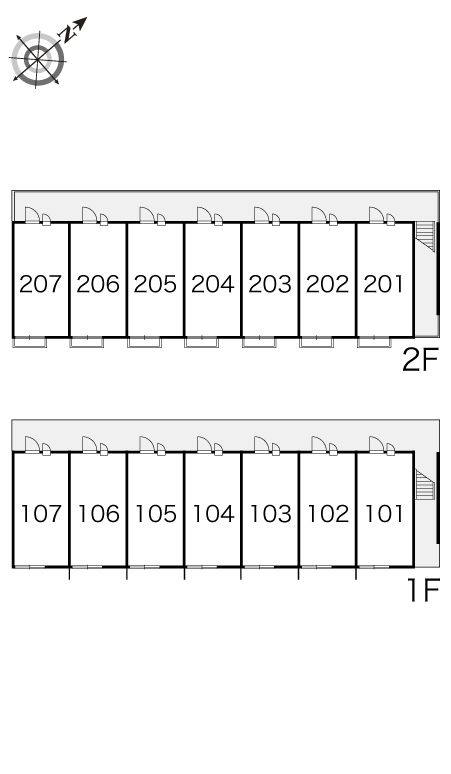 レオパレスパムグラネット206号室 部屋その他