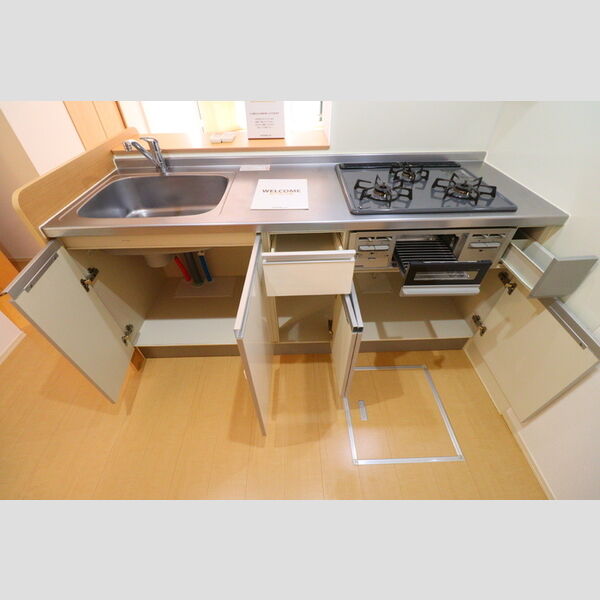 MATSUI　HOUSE101号室 システムキッチン収納