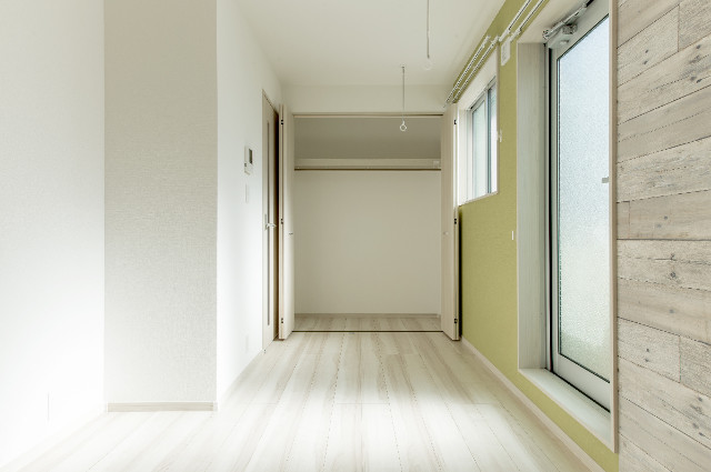 Lily東中山1階 室内干しもできるお部屋です