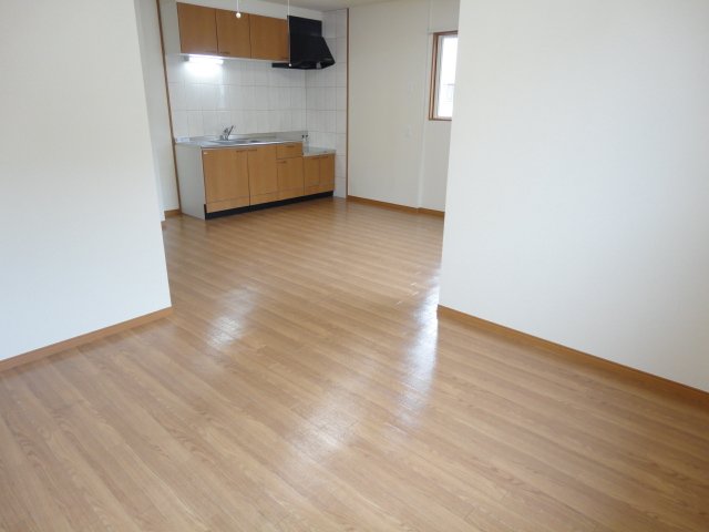 コンフォース202号室 リビングダイニング１４帖