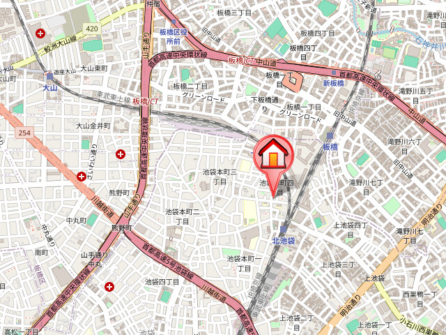 グローリオシェルト池袋本町3階 null