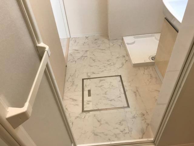 ミルサンク103号室 脱衣所