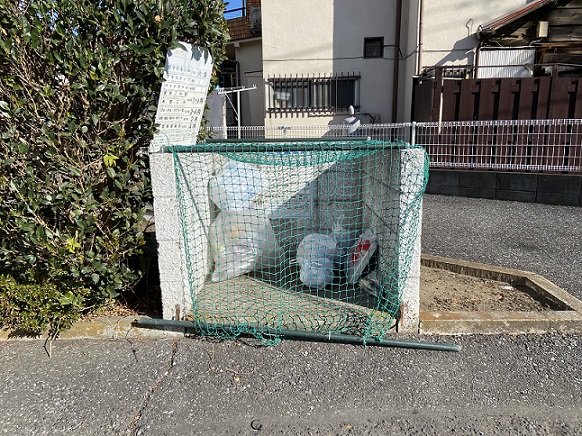 レオパレスエフハイム203号室 ゴミ集積場