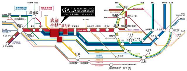 ガーラ武蔵小杉グランドステージ5階 null