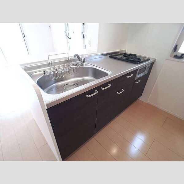 メゾンルミエール203号室 対面システムキッチン