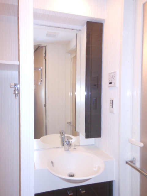 ガーラ・グランディ清澄白河 広い洗面スペース