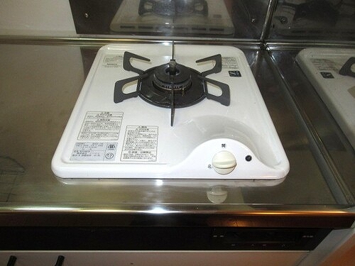 櫻ハウス大八木1階 ガスコンロ　※2021年8月撮影