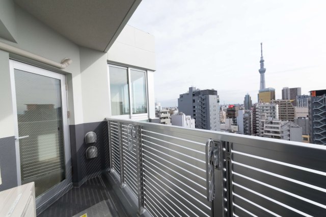プラウドフラット浅草雷門903号室 バルコニー