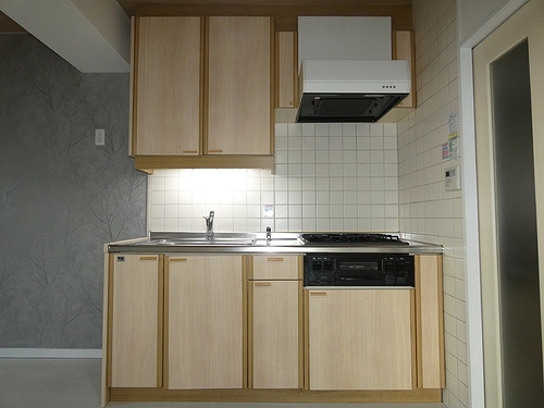 パールハイツＫＭ キッチン（内装後）