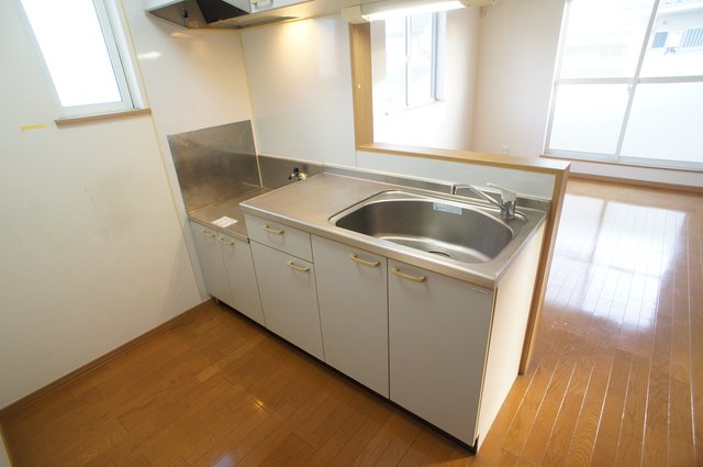 文京弐番館0201号室 キッチン