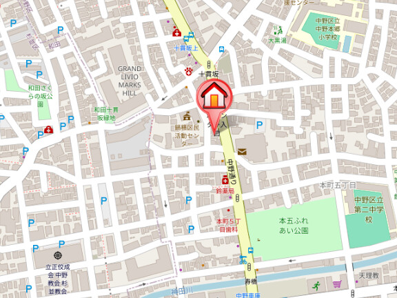 レジディア新中野8階 null