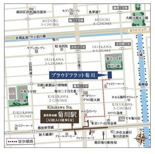 プラウドフラット菊川506号室 null