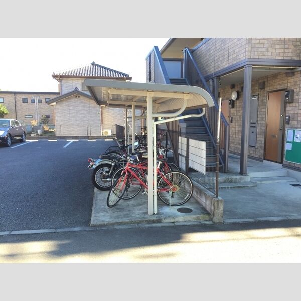 アクシス 屋根付き駐輪場