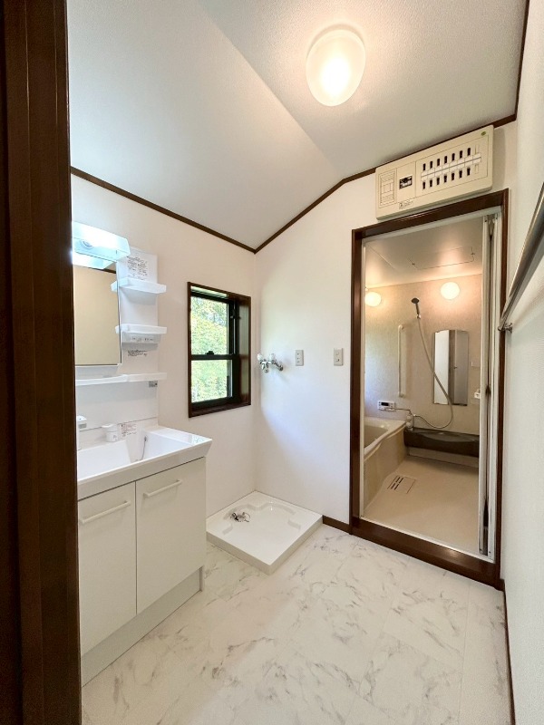 長沼駅戸建 洗面