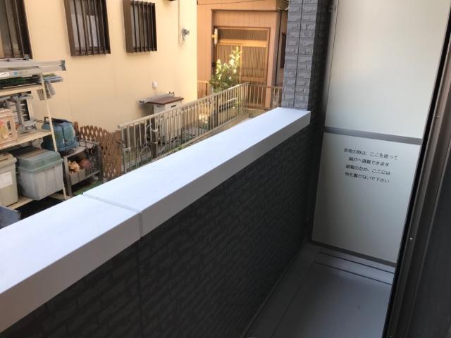 グレース・ステラ101号室 ベランダ